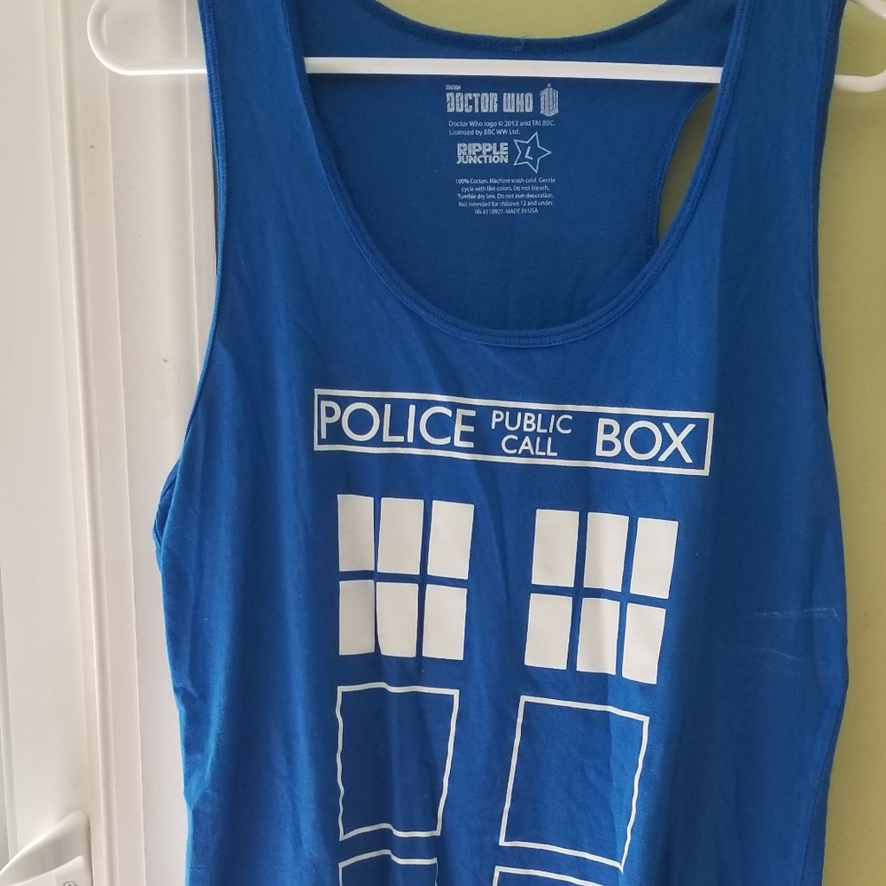 Doctoe Who Tank top